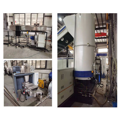 comprare 75 kW - 110kW Pelletizzatore di plastica macchina di riciclo automatica con metodo di raffreddamento ad acqua online manufacture