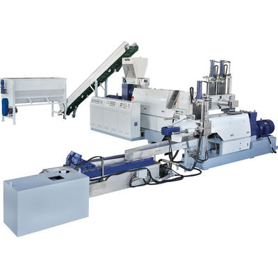 comprare Equipaggiamento per il riciclaggio della plastica a vuoto Sistema di pelletizzazione della plastica a doppio stadio Controllo PLC online manufacture