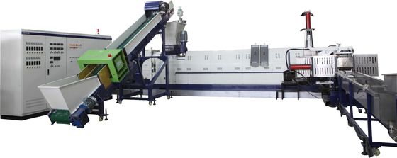 comprare Sistema di lavaggio automatico di pellicole PE a doppio stadio con estrusore a vite singole riscaldamento elettrico online manufacture