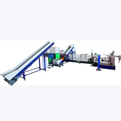 comprare Macchina per la pelletizzazione a due fasi Linea di riciclaggio di pellicole PP / PE ML Macchina per la pelletizzazione 600 kg - 800 kg all' ora online manufacture