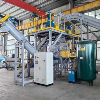 comprare 1.5t/h - 2t/h Macchina di riciclaggio delle batterie agli ioni di litio Sistema automatico di triturazione online manufacture