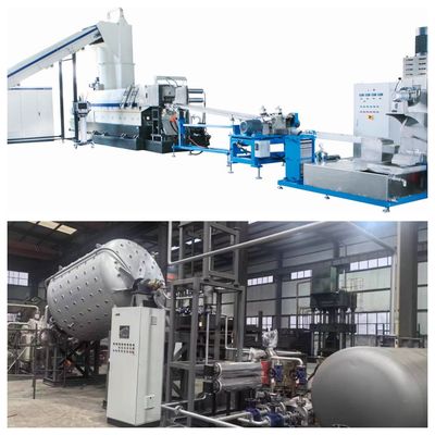 comprare Macchina di pelletizzazione automatica per estrusione BOPET Macchina di pelletizzazione per il riciclaggio della plastica online manufacture