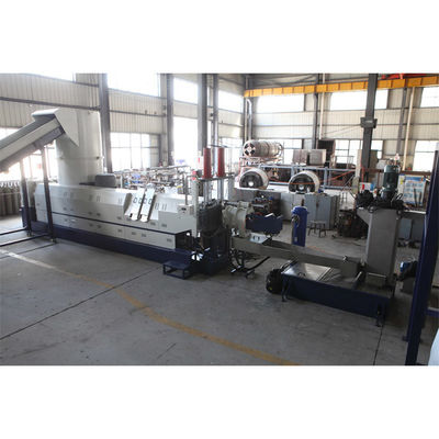 Macchina di riciclaggio per la pelletizzazione della plastica a vite singola 75 kW per una produzione precisa e coerente