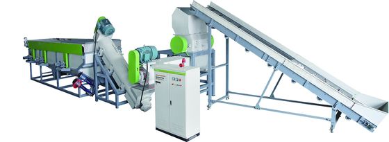 500 kg/hr - 2500 kg/hr Lavatrice di plastica per il riciclaggio