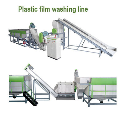2000kg/S Lavatrice di pellicole di plastica Grad 95 / 98 Ldpe Film Recycling Line