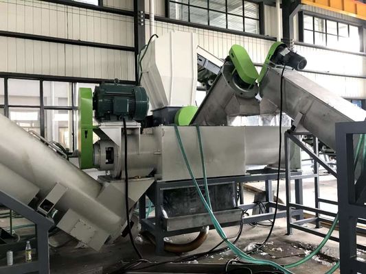2000kg/Hr Pe Film Plastica Lavatrice di riciclaggio per lavatrici personalizzata
