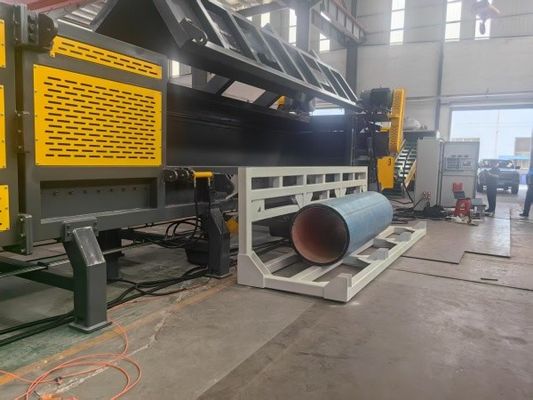 Macchine di triturazione e granulazione di tubi di HDPE e PVC orizzontali di plastica automatiche e ad alta efficienza