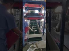 Bottiglie HDPE automatiche Macchina da frantuma 90kW per riciclaggio di plastica 1000 kg/ora